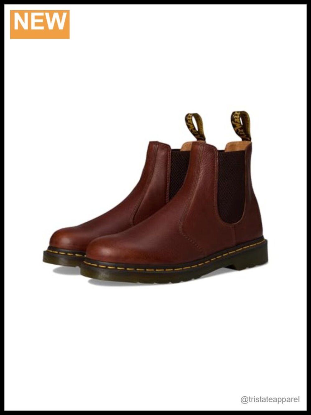 Chelsea Boots, Pull-On, Round Toe, Ankle-High, Leather